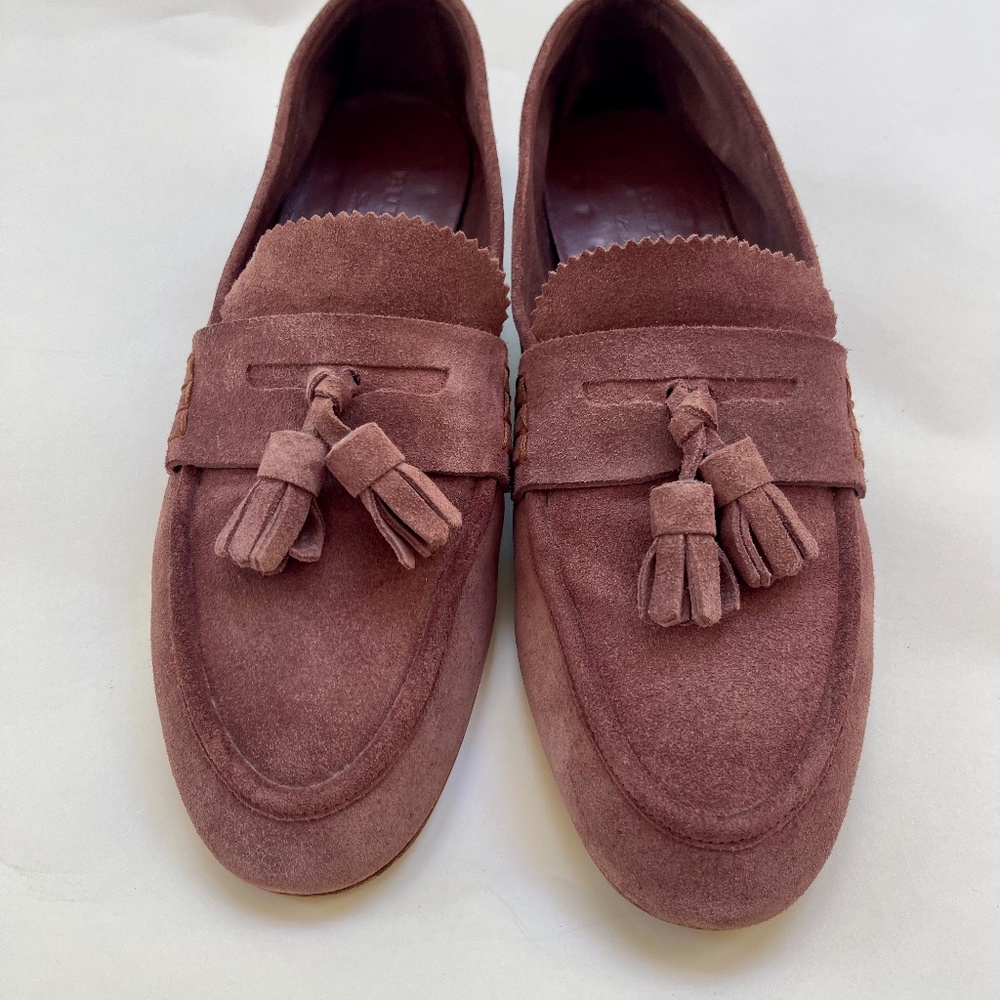 Burberry Suede Loafers